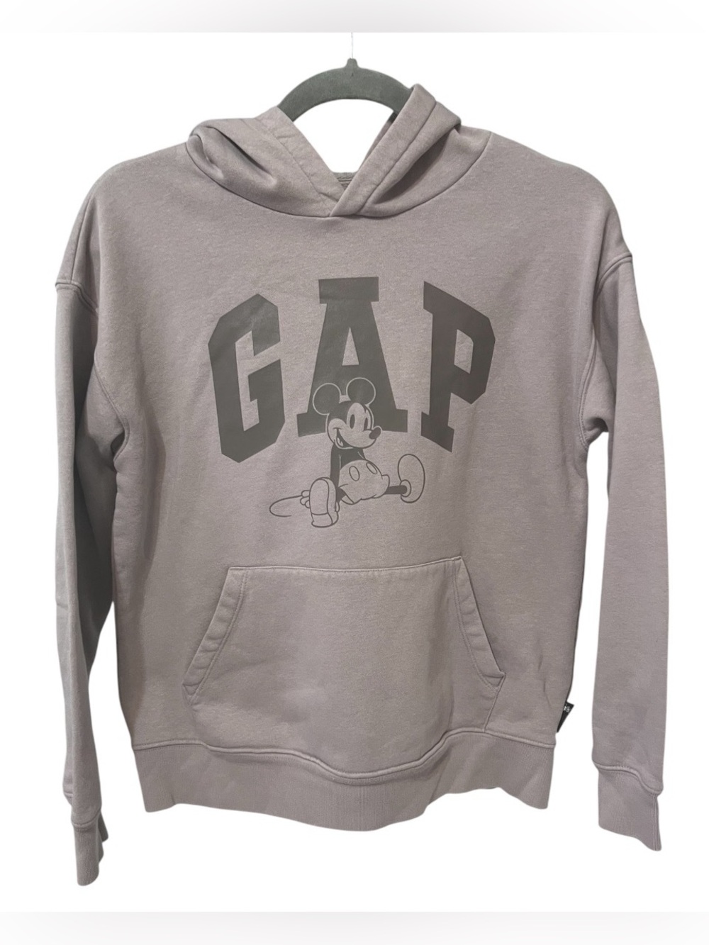 GAP x Disney Mickey Mouse Hoodie | Kids XL (12) | Like New | Fleece-Lined